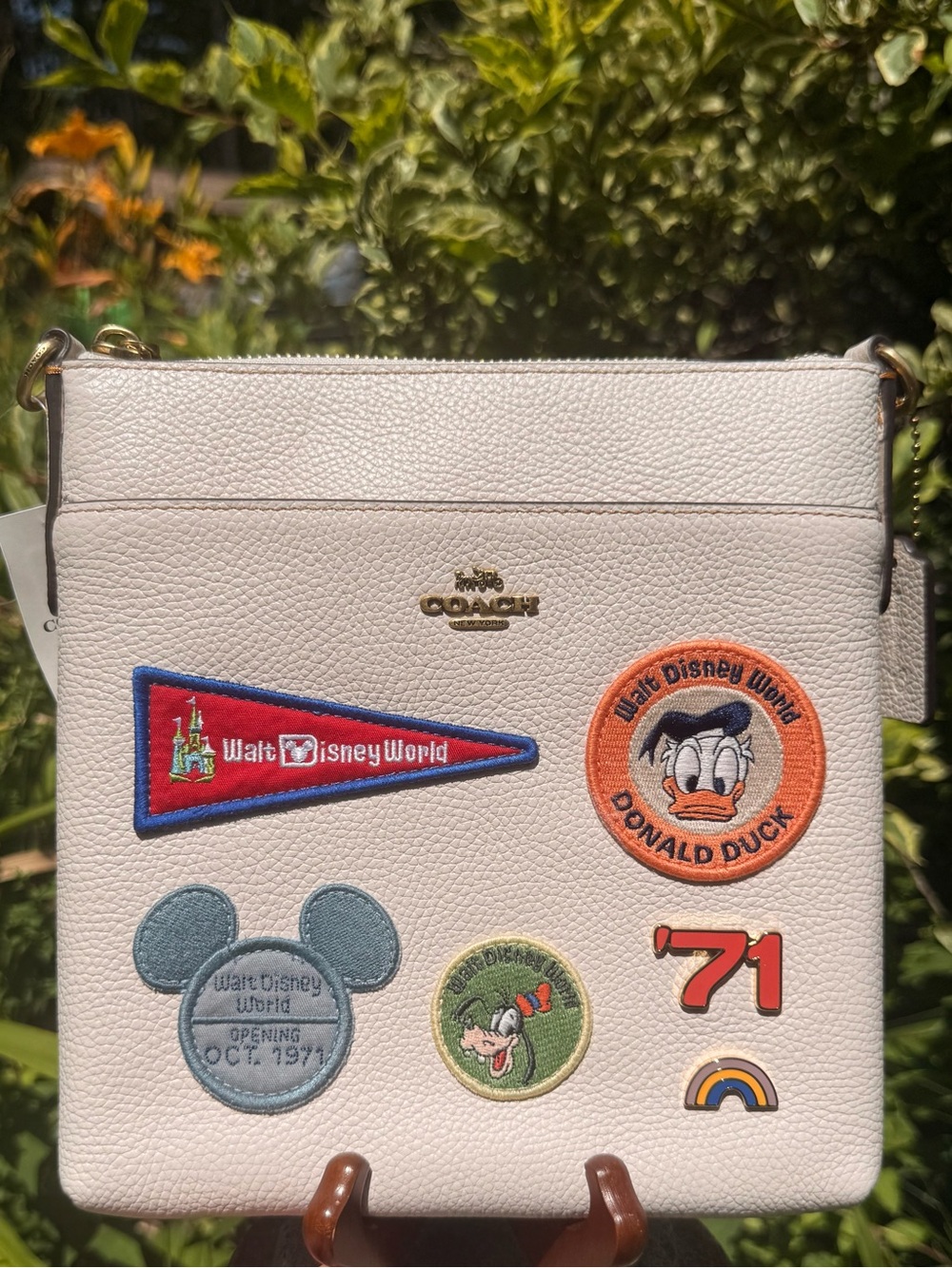 Coach X Disney Patch Kitt Crossbody Bag